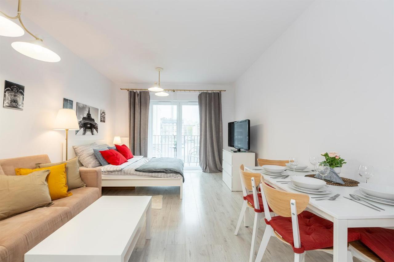 Luxury In City -3- Studio Bright & Secure Free Parking 罗兹 外观 照片